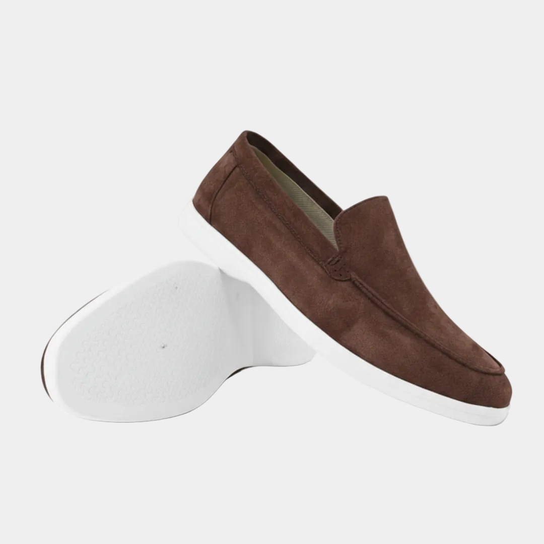 Men's moccasins with visible stitching - Elena Harper