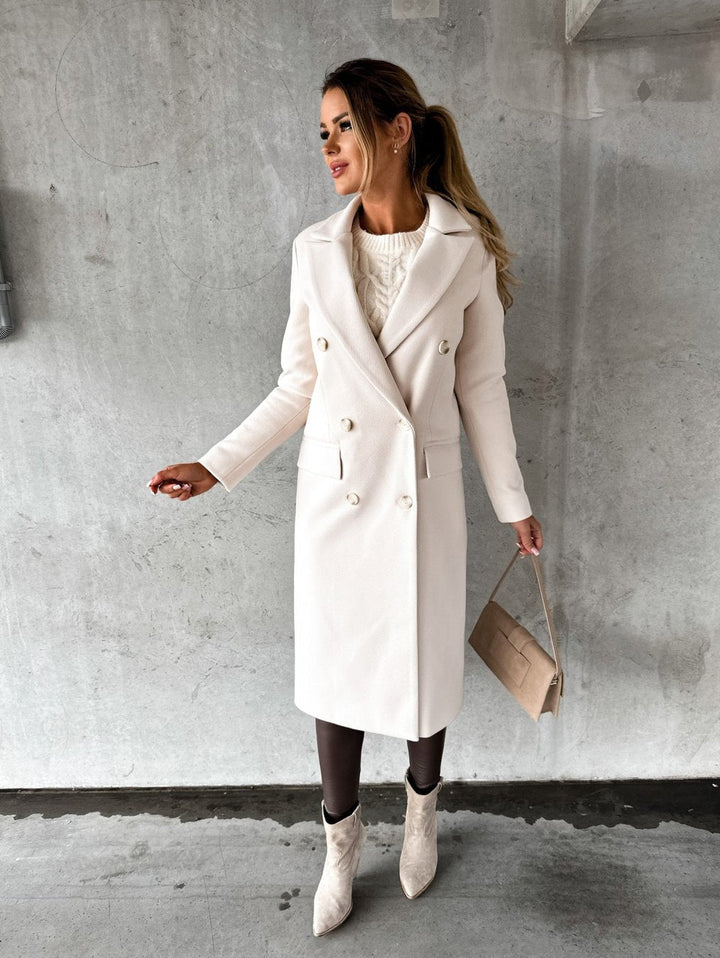 SIERRA – DOUBLE-BREASTED LONG COAT