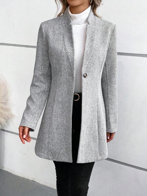 Modische Damen Blazer Jacke