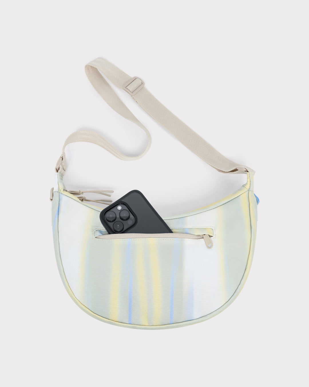 The Ally Medium Half-Moon Bag keeps your daily essentials organized