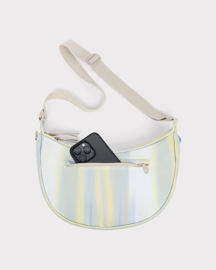 The Ally Medium Half-Moon Bag keeps your daily essentials organized
