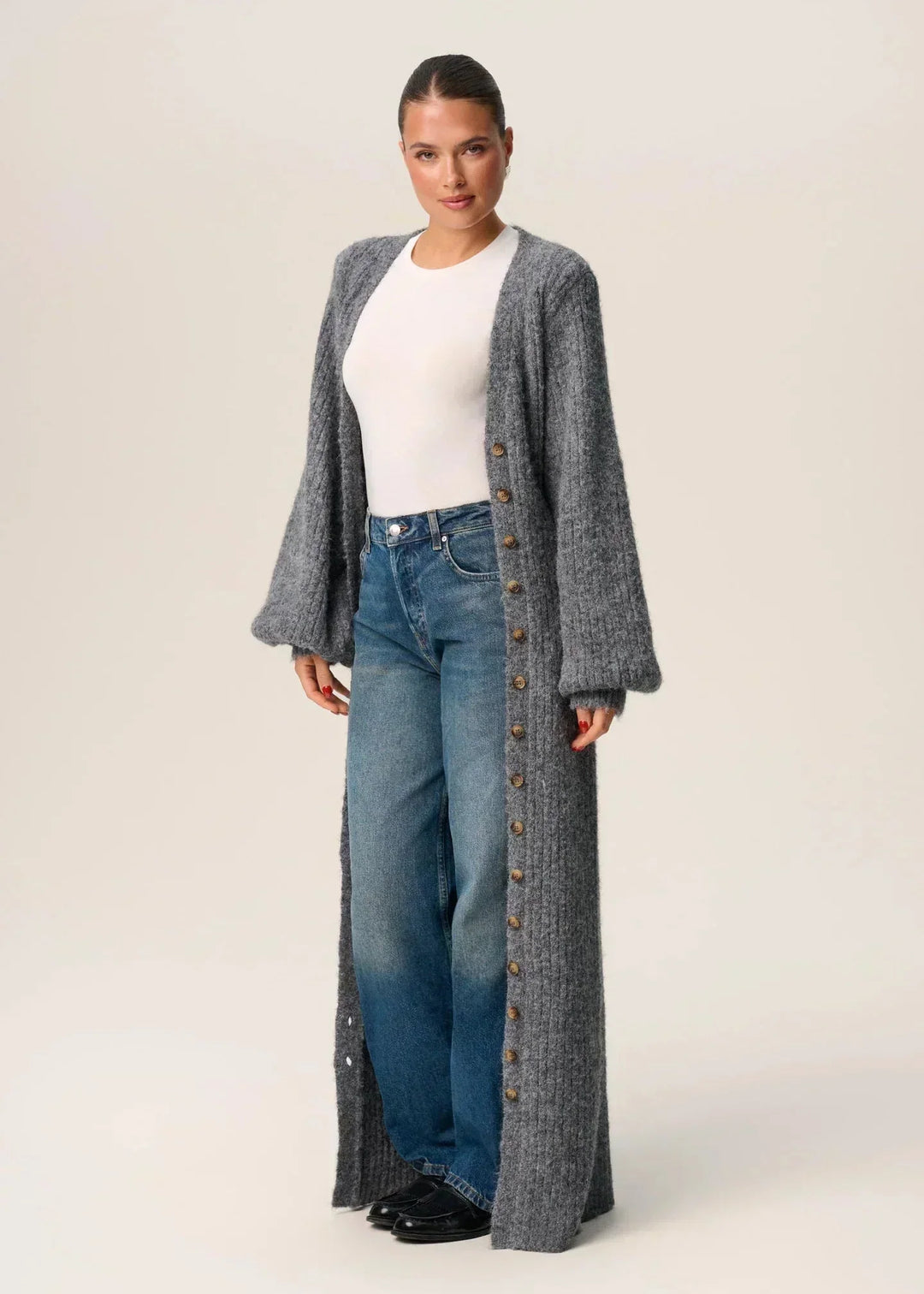 Elysian Oversized Cardigan, view 2 - Elena Harper