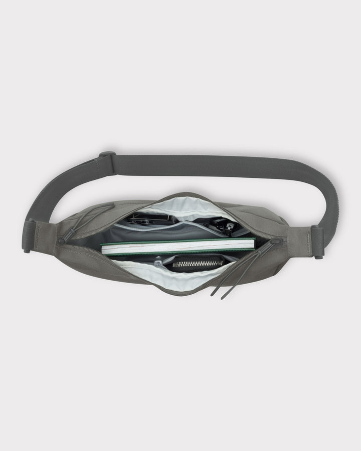The Ally Medium Half-Moon Bag keeps your daily essentials organized