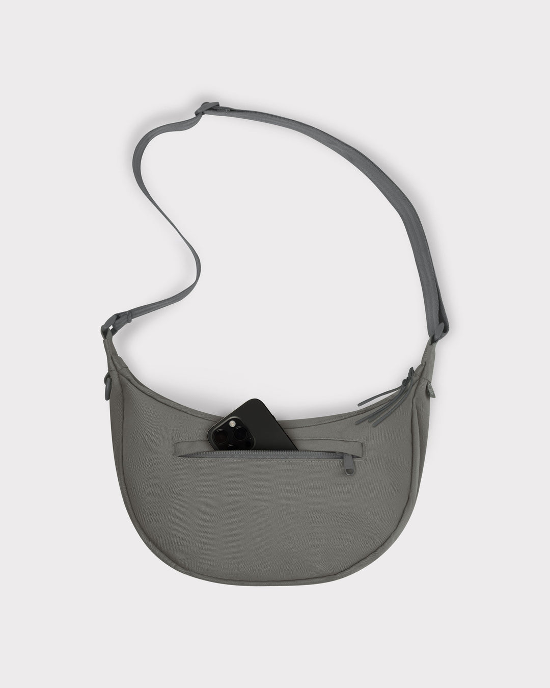 The Ally Medium Half-Moon Bag keeps your daily essentials organized