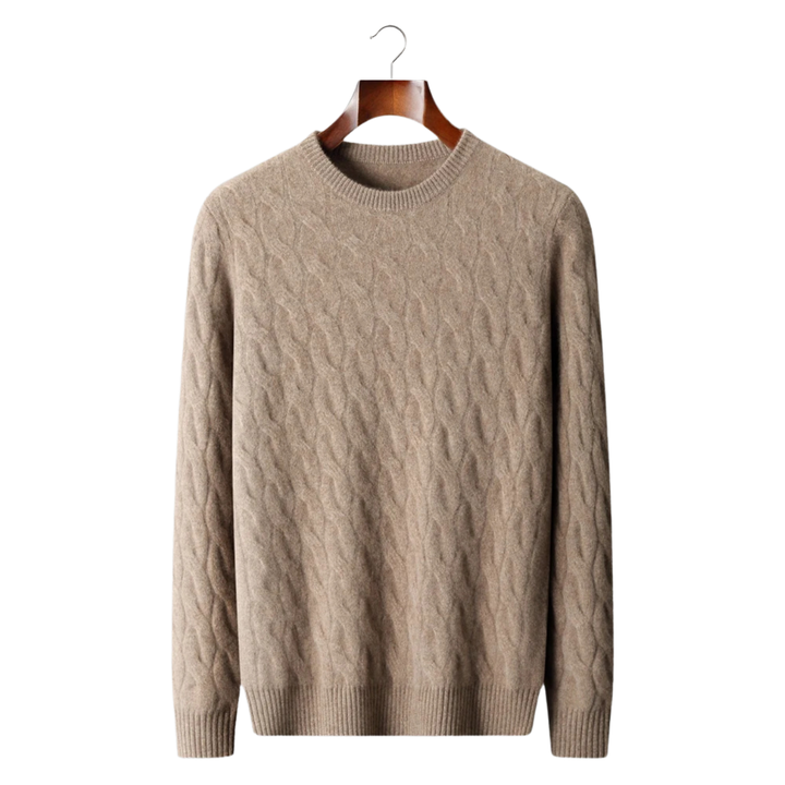NOBA WOOL CABLE CREWNECK