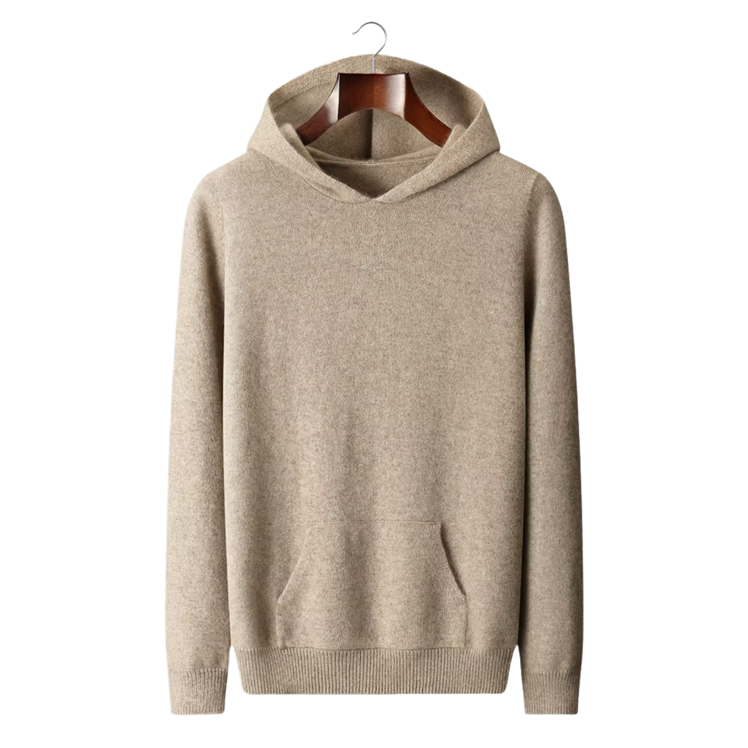 100% CASHMERE ESSENTIAL HOODIE