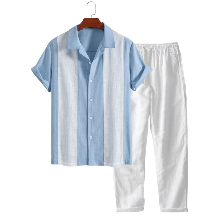Grenada Short-Sleeved Set - Elena Harper