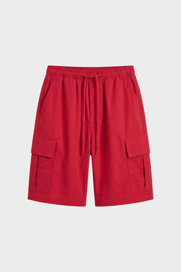 Women’s Cargo Shorts with Elastic Waistband