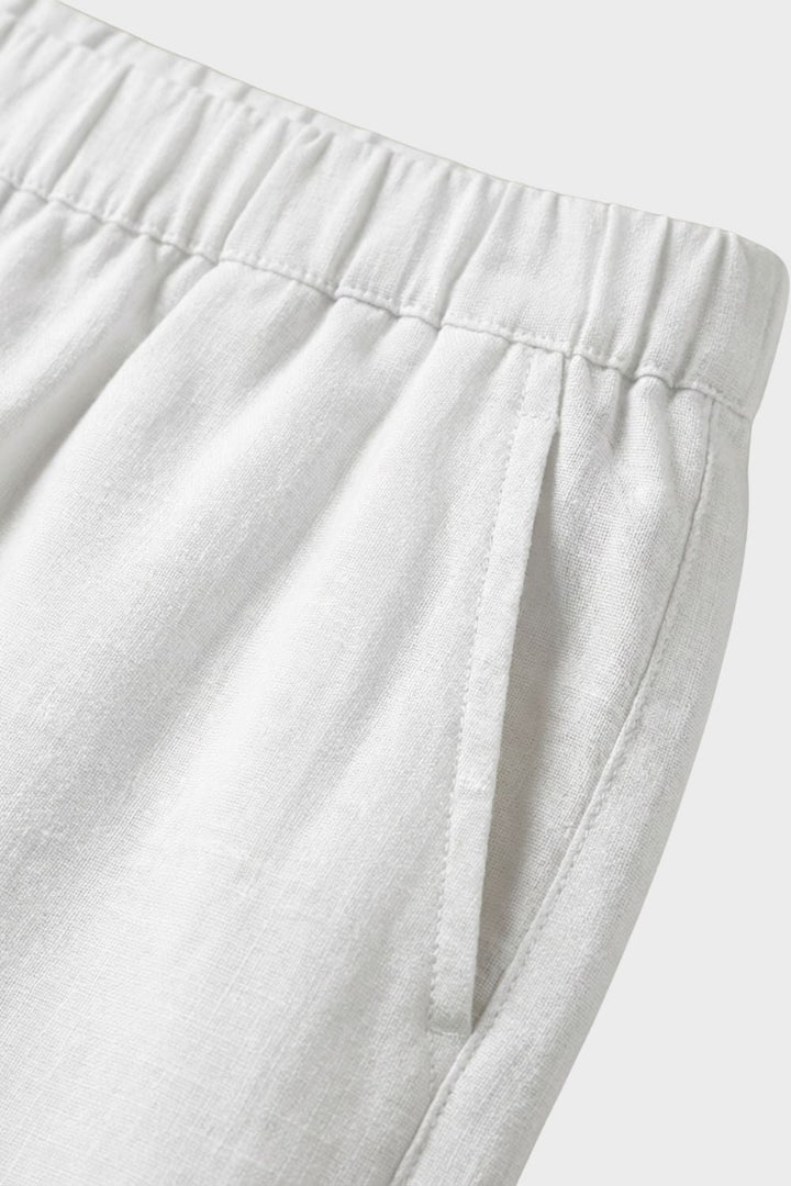 Women's Linen Pants | 7/8 Loose