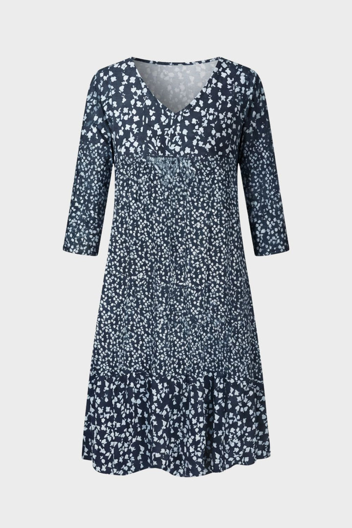 Women's Print Mini Dress | Tiered