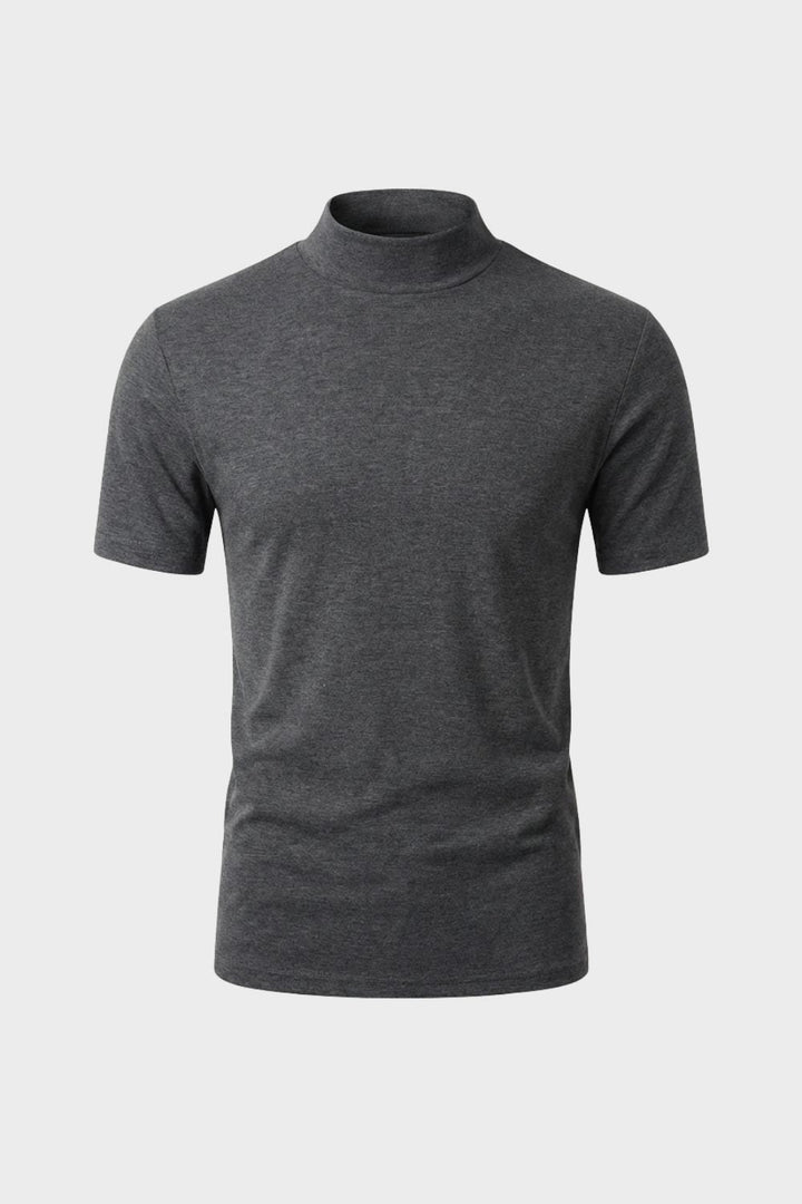 Men's Mock-Neck Tee | Fitted