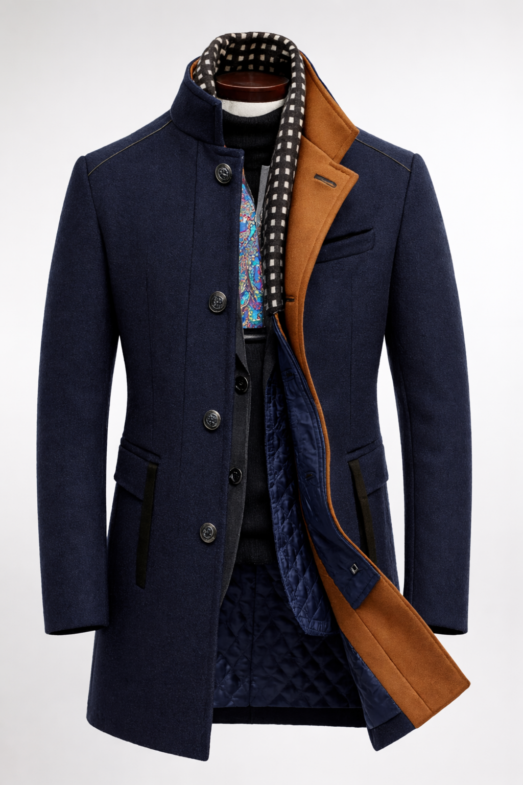 ELENA HARPER™  |  WOOL COAT FOR MEN