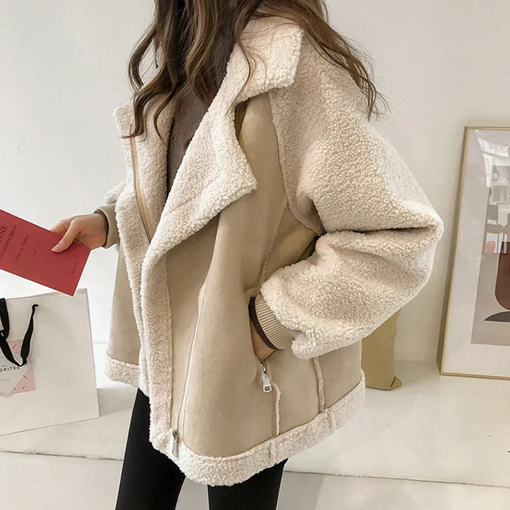 Warm and Stylish Cashmere Jacket for Autumn