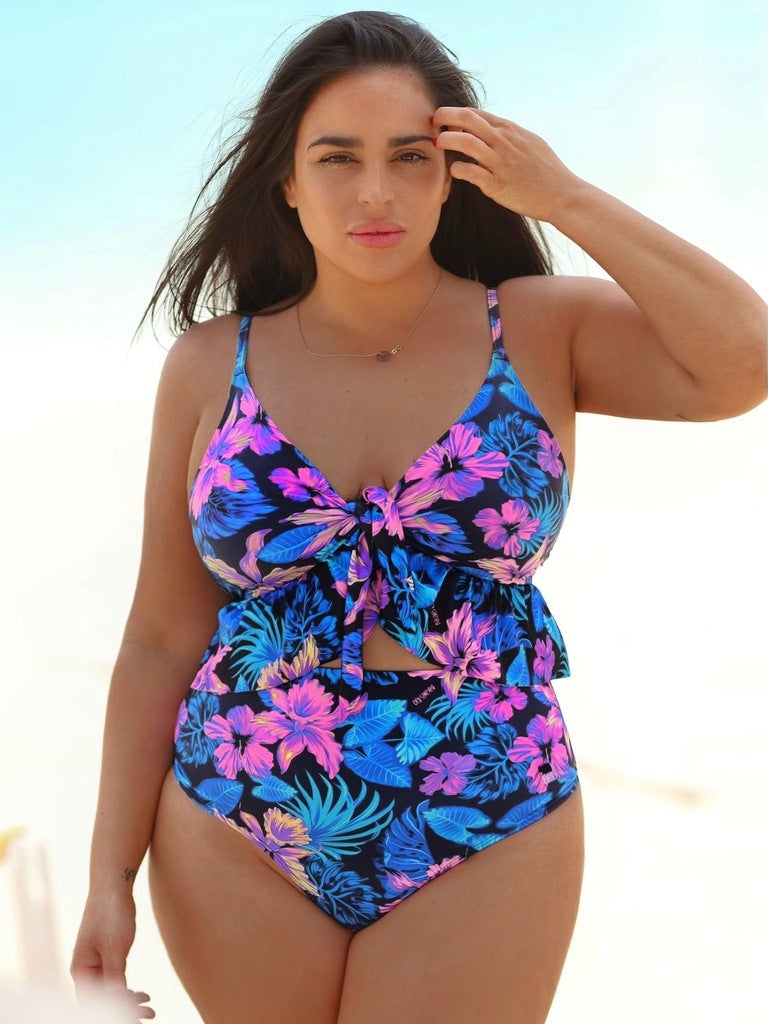 Women's Crop Bikini Top with Decorative Knot Maréssa, view 10 - Elena Harper