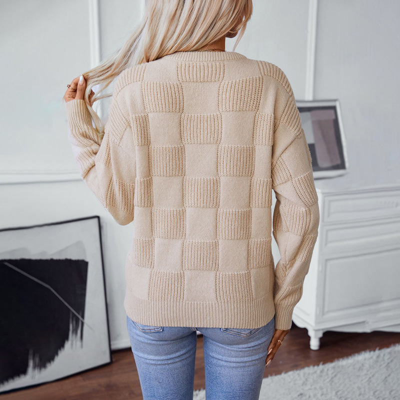 Casual Vintage Knit Sweater