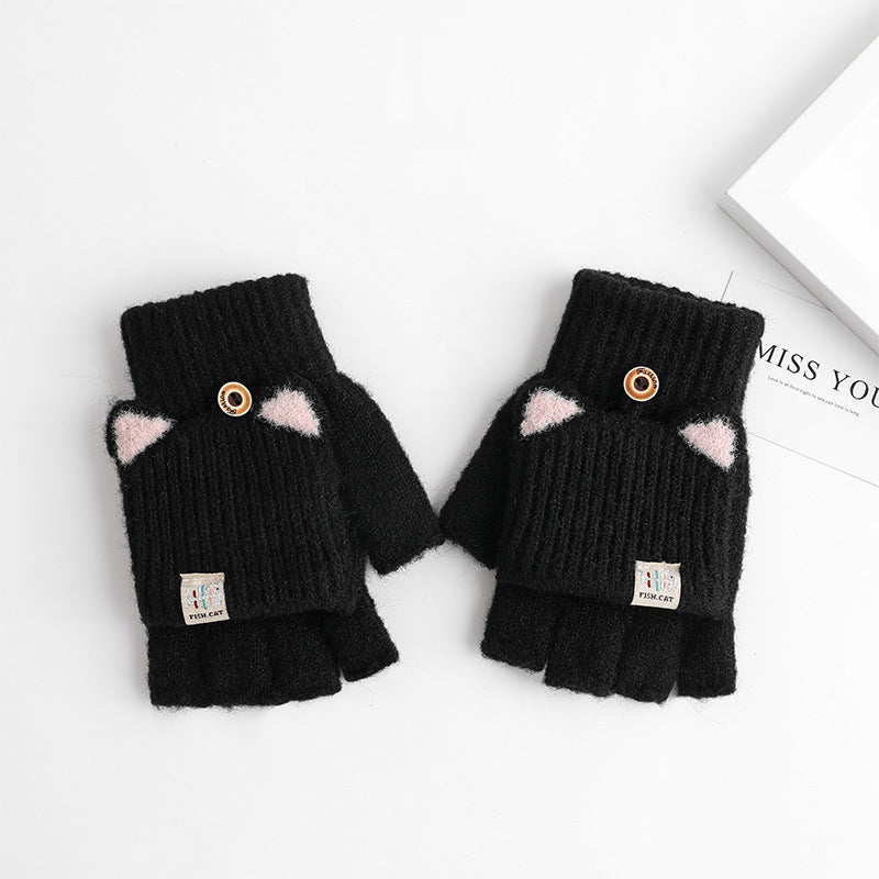 Warm Cartoon Gloves