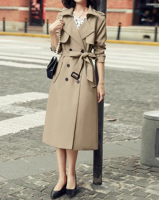 Double-Breasted Trench Coat
