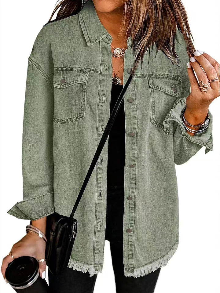 Giselle - Timeless Denim Jacket With Classic Style