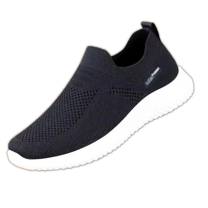 Women's Breathable Slip-On Sneakers with Flexible Design and Non-Slip Sole EB