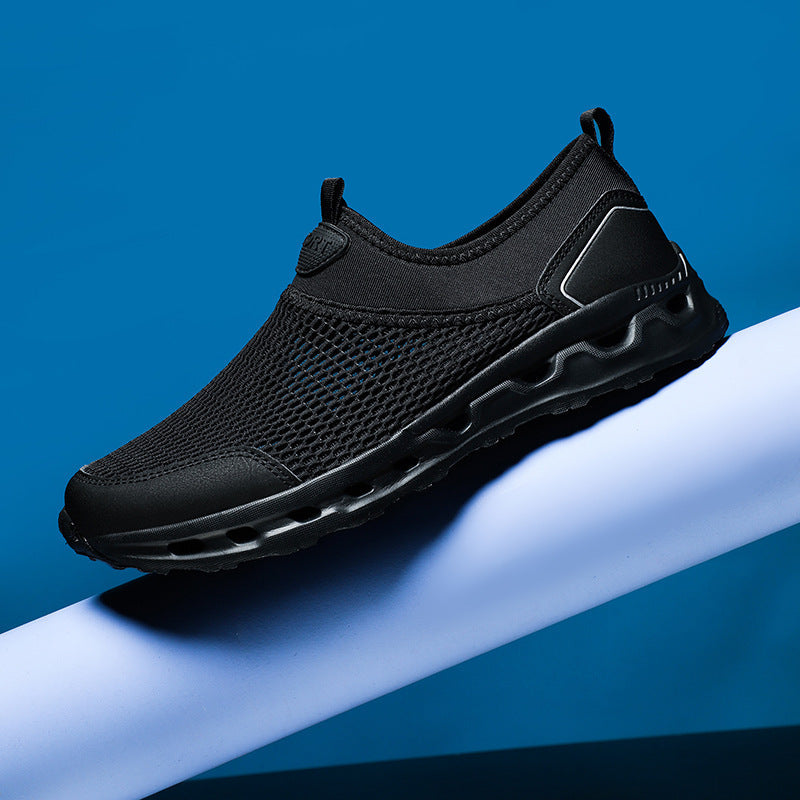 Women's Breathable Casual Shoes with Flexible Mesh Material and Non-Slip Sole EB