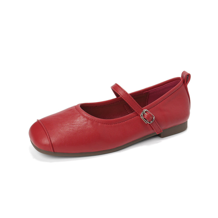Ladies' Ballerinas with Practical Strap and Comfortable Sole EB