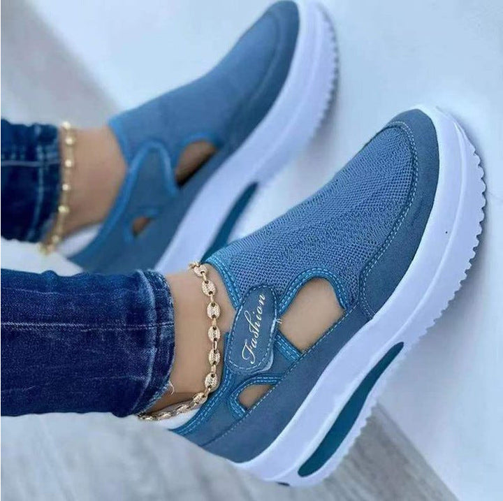 Women's Breathable Slip-On Sneakers with Comfortable Design EB