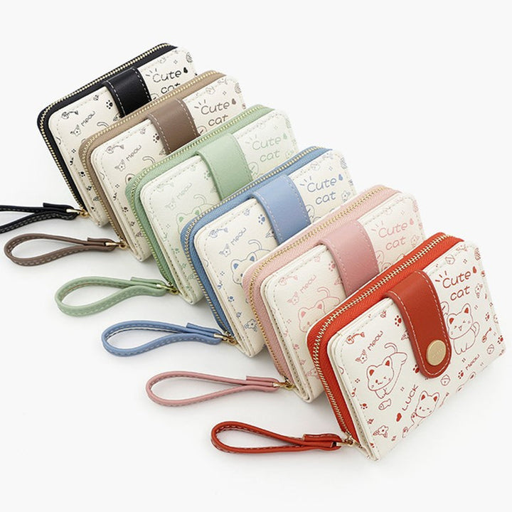 Cat Print Wallet
