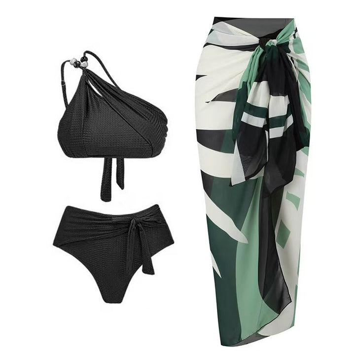 Women's Bikini Set with Asymmetrical Design and Fashionable Details Maréssa, view 7 - Elena Harper