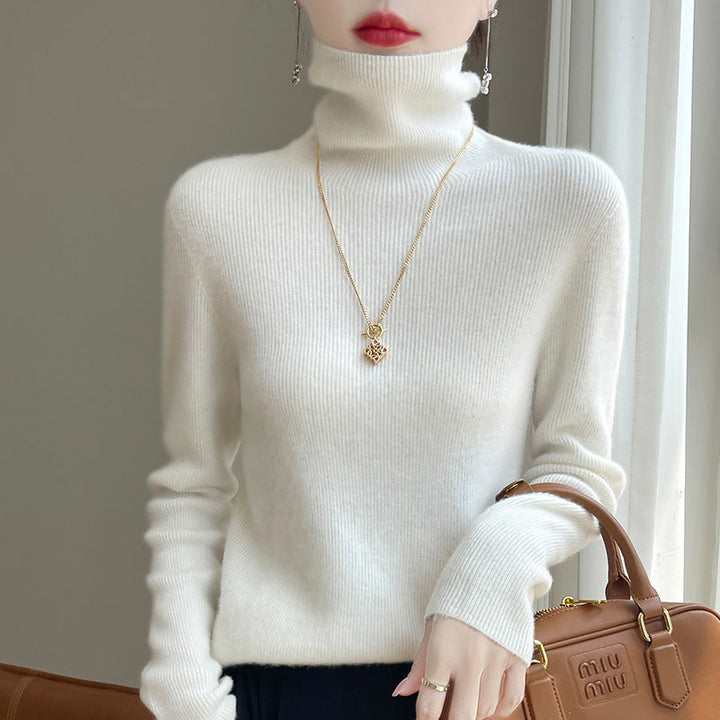 Women's Slim Fit Turtleneck Sweater