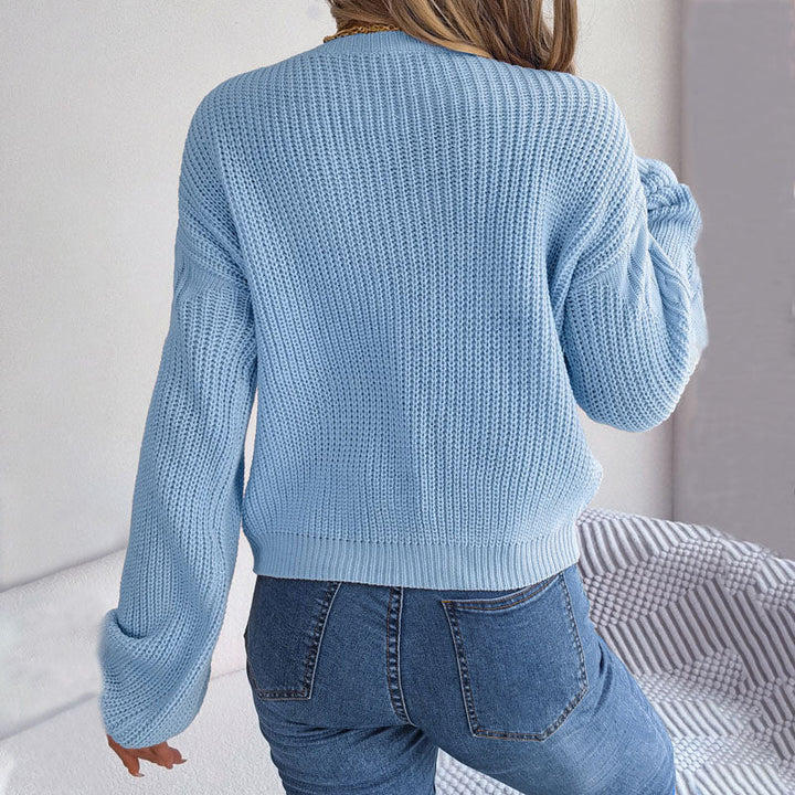 Casual Pullover in Twisted Knit