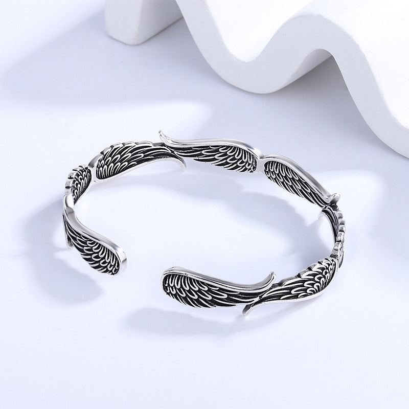 Vintage Angel Wings Bracelet