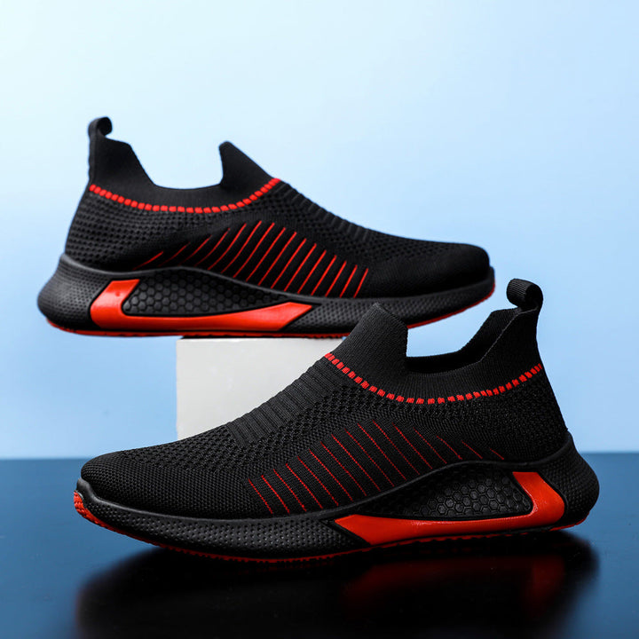 Women's Breathable Slip-On Sports Shoes with Flexible Sole EB