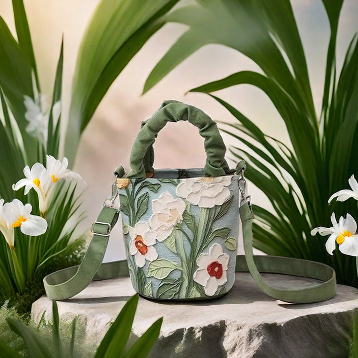 Vintage Floral Pattern Bag