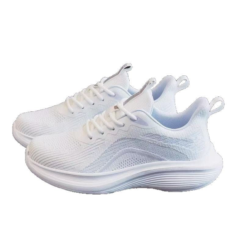 Women's Breathable Running Sneakers with Flexible Sole and Cushioned Footbed EB