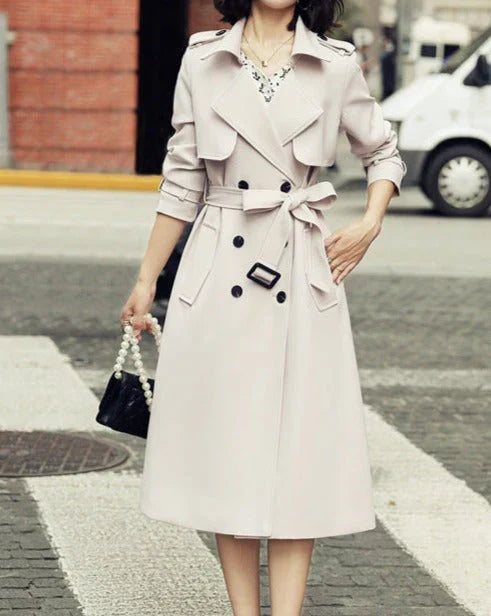 Double-Breasted Trench Coat