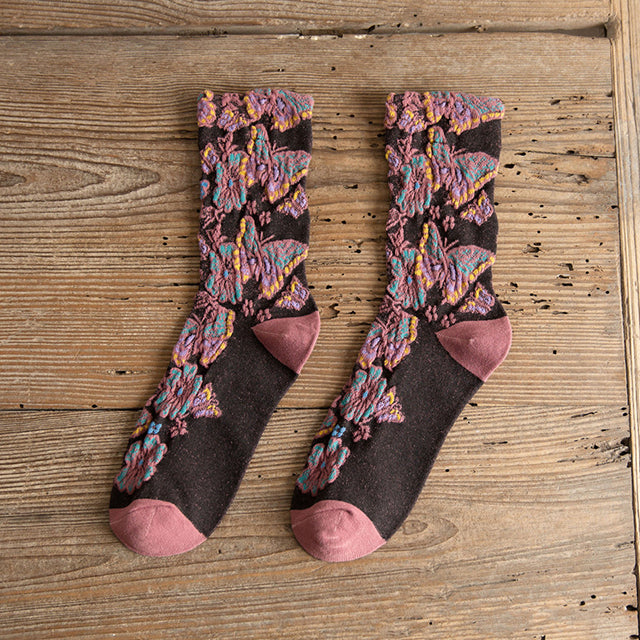 Vintage Casual Socks