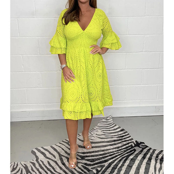 Krista Midi Dress - Elena Harper