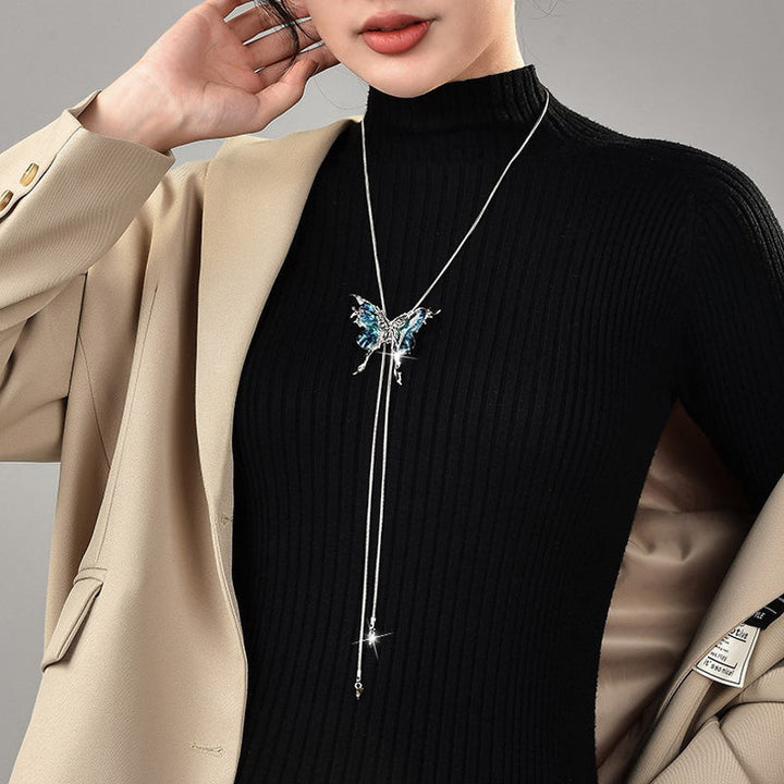 Vintage Butterfly Necklace