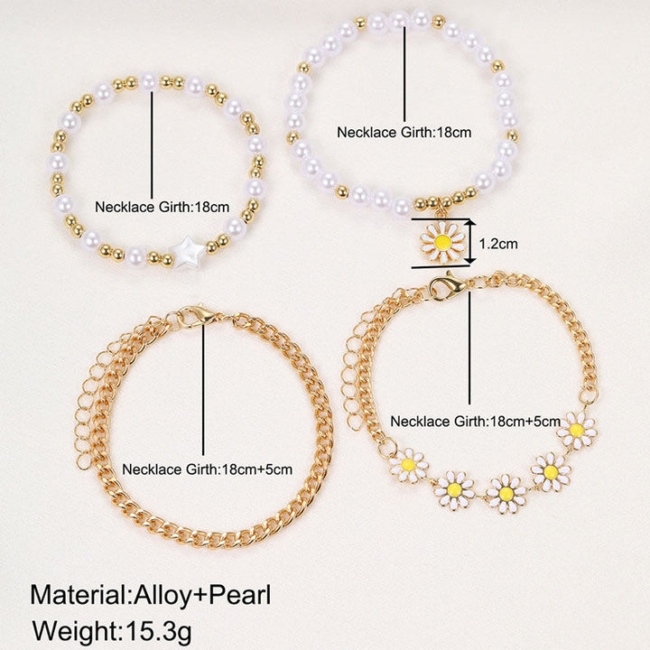 Daisy Bracelet Set