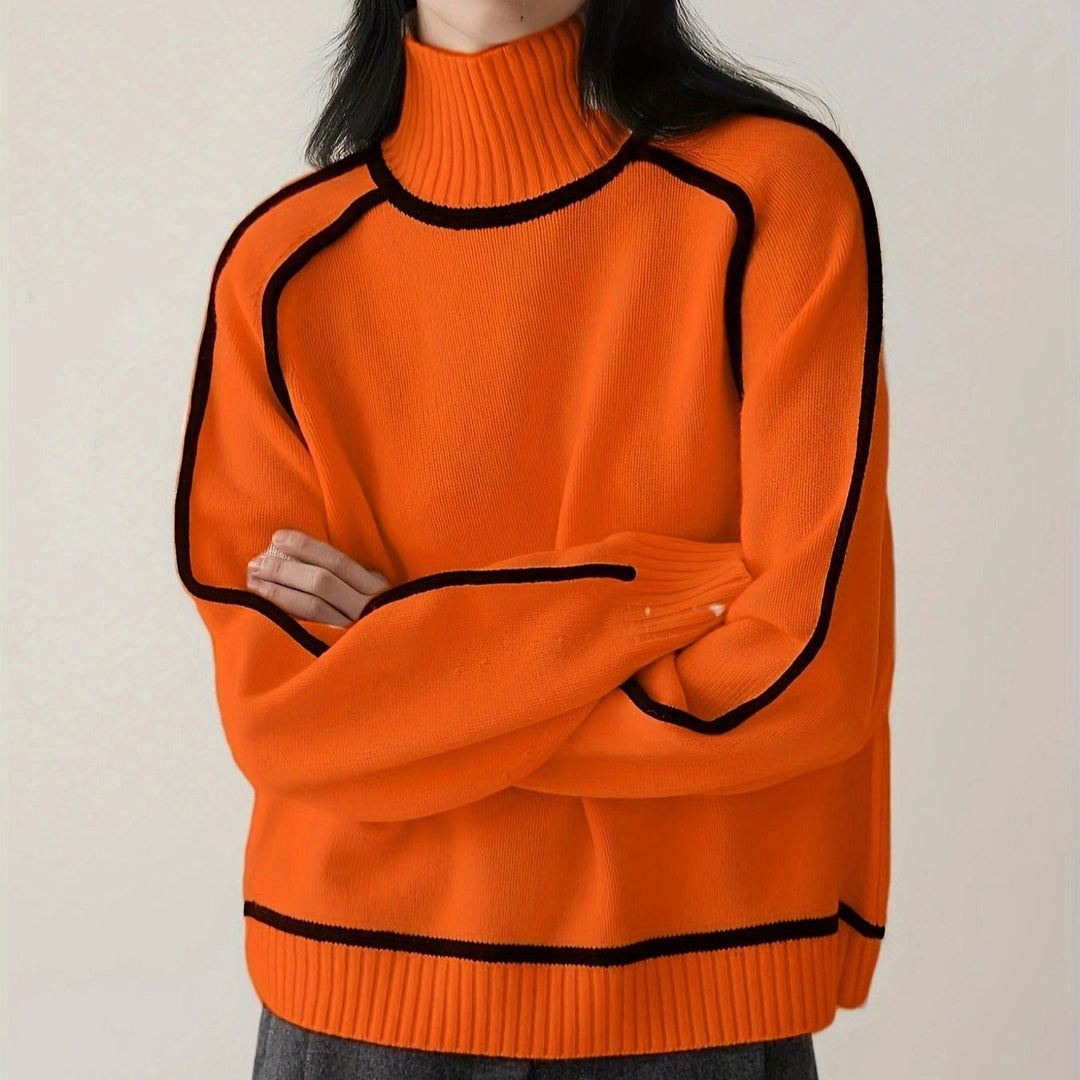 Emilie Turtleneck Sweater - Elena Harper