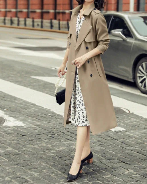 Double-Breasted Trench Coat