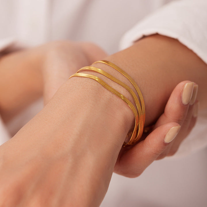 Abela - 3-Layered Strap Bracelet