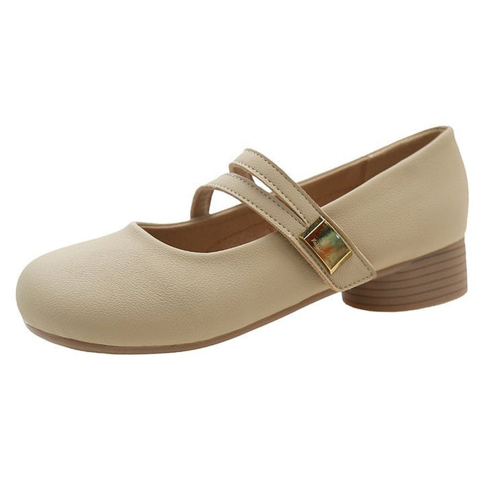 Ladies' Ballerinas with Adjustable Strap and Comfort Sole EB