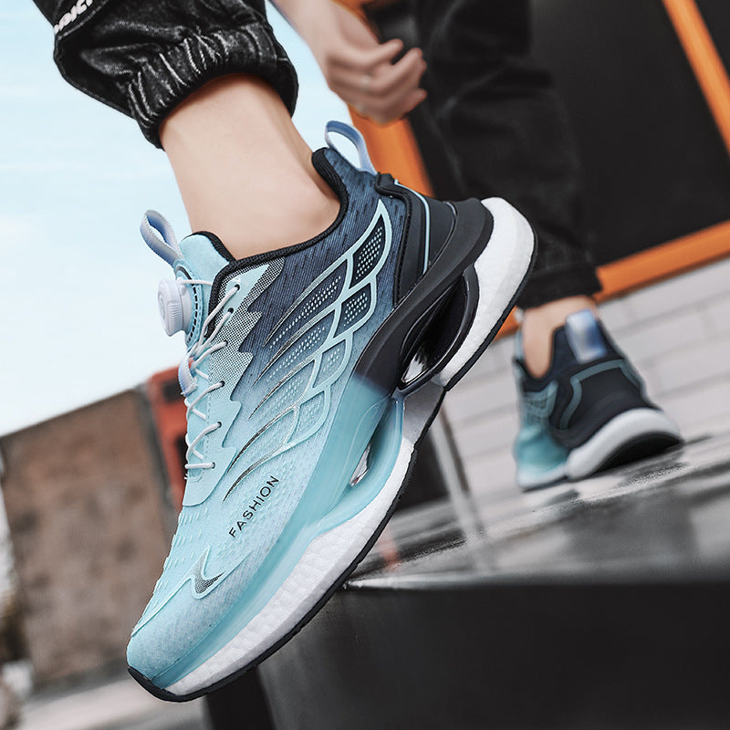 Women's Breathable Running Shoes with Innovative Quick-Lacing System and Cushioned Sole EB