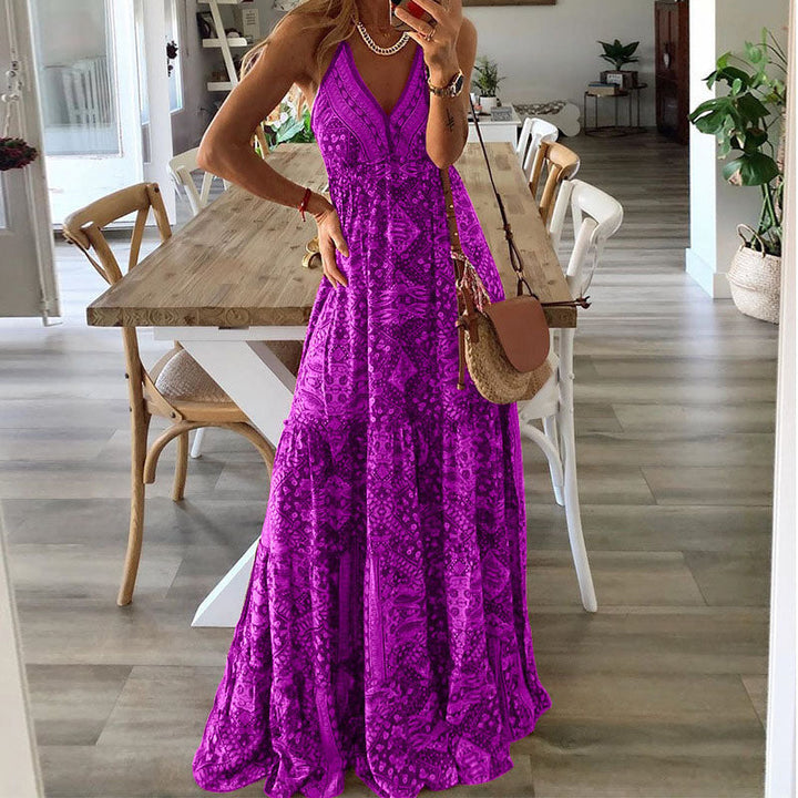 Kairi Boho Sleeveless Dress - Elena Harper