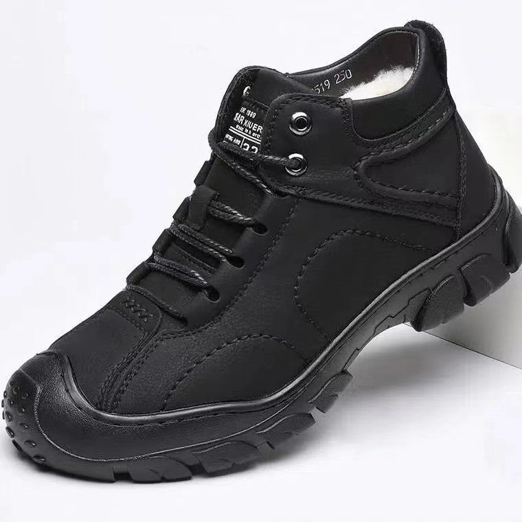 Women's Adventurous Outdoor Ankle Boots with Non-Slip Sole and Warm Lining EB