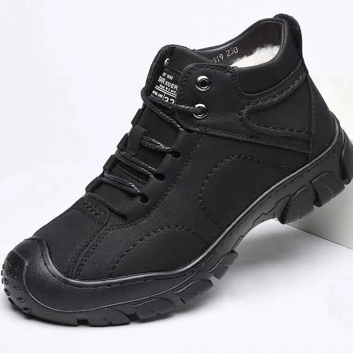 Women's Adventurous Outdoor Ankle Boots with Non-Slip Sole and Warm Lining EB