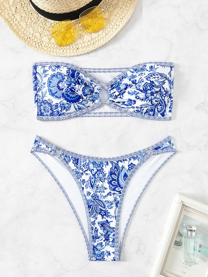 Women's Bandeau Swimsuit Set EB