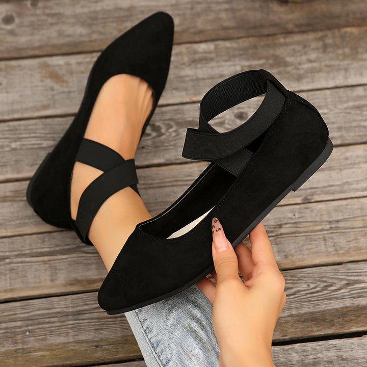 Women's Ballerinas with Adjustable Strap EB