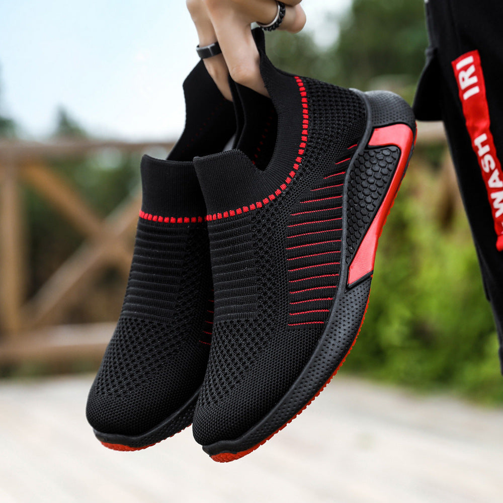 Women's Breathable Slip-On Sports Shoes with Flexible Sole EB